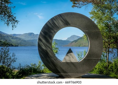 Ben Lomond Monument, Loch Lomond, Scotland