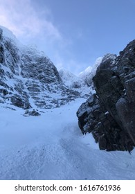 Ben Nevis Mountain North Face, Highlands, Scotland.