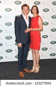 Ben Shephard And Annie Perks Arriving For The All New Range Rover Unveiling, London. 06/09/2012 Picture By: Alexandra Glen