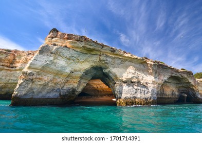 Benagil, Sea Cave On The Algarve Coast