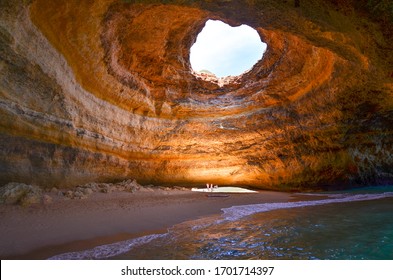 Benagil, Sea Cave On The Algarve Coast