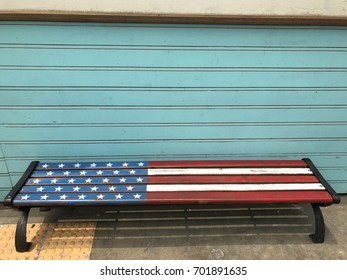 a bench