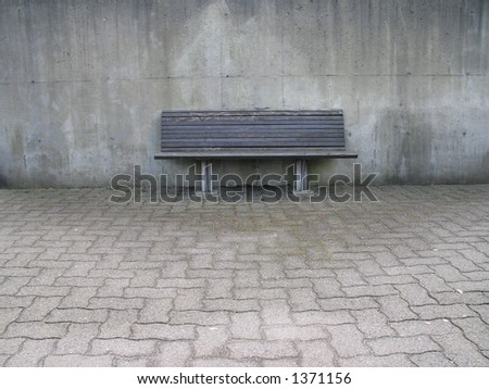 Similar – Image, Stock Photo corner bench Bench