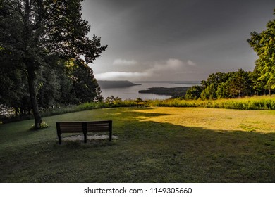 Bench Above Lake Pepin