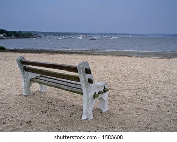 Bench at the beach
