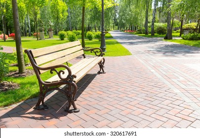 Bench In The Local Park