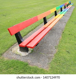 Painted Garden Bench Images Stock Photos Vectors Shutterstock
