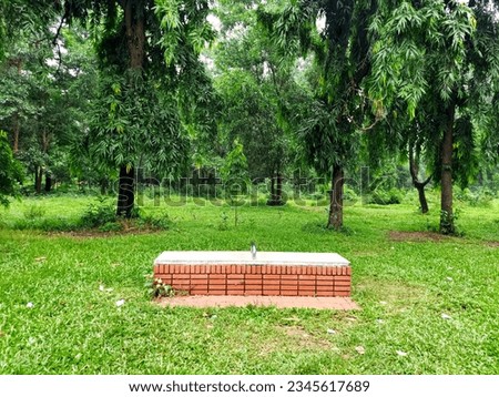  park bench at a park

