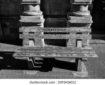 Bench In South Africa Apartheid