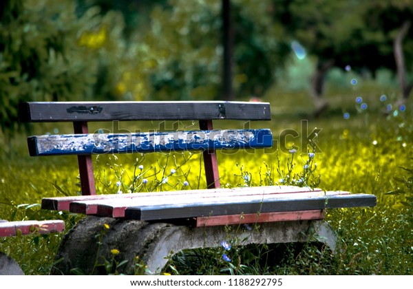 Benches Parks Stock Photo Edit Now 1188292795