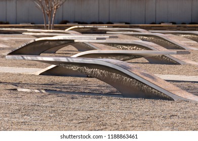 Benches At Pentagon Memorial