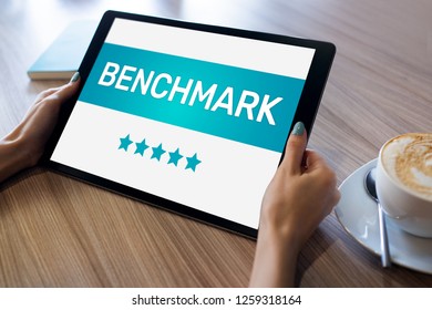 BENCHMARK, Business Processes And Performance Metrics To Industry Bests Practices From Other Companies.