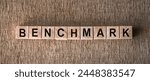 Benchmark Spelled With Scrabble Blocks