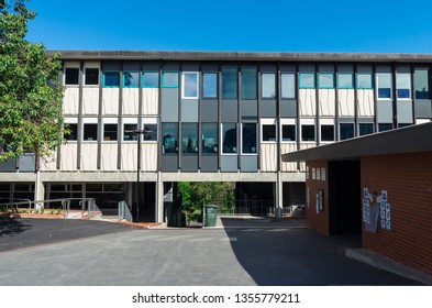 Bendigo, Australia - October 28, 2018: Bendigo Senior Secondary College Is A Public Secondary School In Central Bendigo.