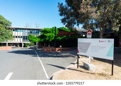 Bendigo, Australia - October 28, 2018: Bendigo Senior Secondary College Is A Public Secondary School In Central Bendigo.