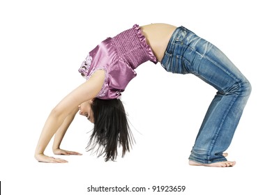 Something teen girls bent over backwards Are teen girls bent over backwards happens