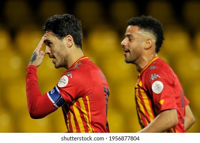 Benevento, Italy, 22 Jan 2021. Nicolas Viola Player Of Benevento, During The Match Of The Italian Serie A Football League Between Benevento Vs Torino Final Result 2-2, Played At The Ciro Vigorito