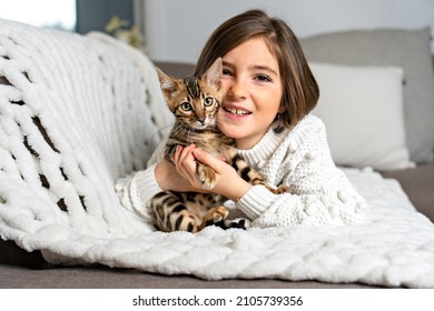 Bengal Cat Living Room On Couch Stock Photo 2105739356 | Shutterstock