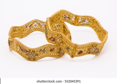 Gold Bangles Images, Stock Photos 