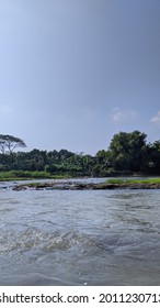 Bengawan Solo River During The Day.