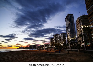 Benidorm At Night