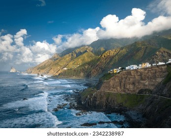 Benijo coastal region. Tenerife, Canary Islands, Spain