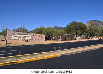 Benson Arizona 5-23-2021 Entrance To Kartchner Caverns State Park