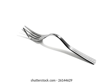 Bent Dinner Fork