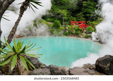 Beppu's onsen blend features diverse hot springs with unique minerals, offering a range of soothing and therapeutic thermal experiences.