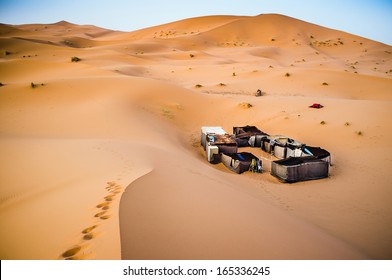 Berber Camp In The Sahara Desert, Morocco