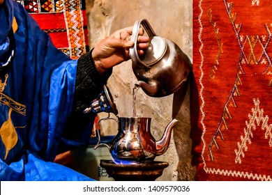 Berber Tea Making In Morocco North Africa