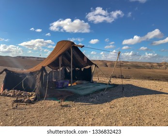 Berber Tent In Morocco Dessert