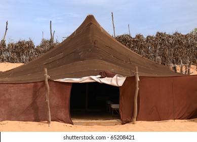 Berber Tent In Sahara Desert, Africa