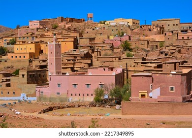 Berber Village In Southern Morocco. 