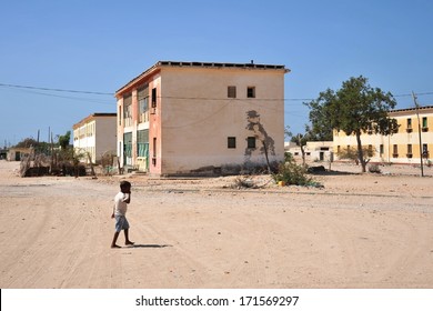 BERBERA, SOMALIA - JANUARY 10, 2010: Berbera Is A City On The North-West Of The State Of Somalia. Before The Civil War In Somalia, It Was Used As A Soviet Naval Base, Was Later Used By The Americans.