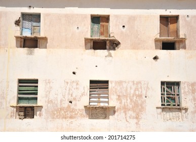 BERBERA, SOMALIA - JANUARY 10, 2010: Berbera Is A City On The North-West Of The State Of Somalia. Before The Civil War In Somalia, It Was Used As A Soviet Naval Base, Was Later Used By The Americans.