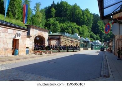 Berchtesgaden/Germany- 2019: Salt Mine In Bavaria