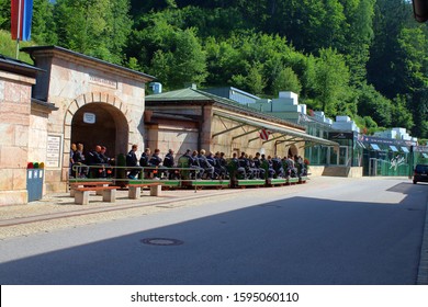 Berchtesgaden/Germany- 2019: Salt Mine In Bavaria