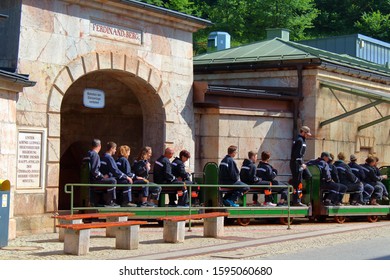 Berchtesgaden/Germany- 2019: Salt Mine In Bavaria