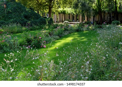 Bercy Park In Paris City