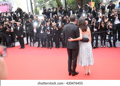 Berenice Bejo Attends 'The BFG' Premier During The 69th Annual Cannes Film Festival On May 14, 2016 In Cannes.