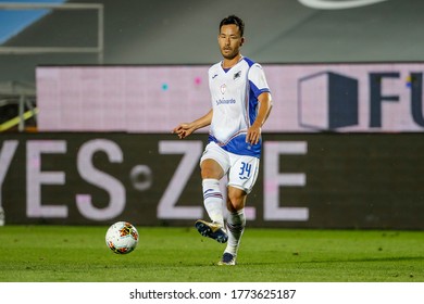 Bergamo, Italy. 8 July 2020. Italian Serie A Soccer Championship. Atalanta VS Sampdoria 2-0. Maya Yoshida, Japan, Sampdoria.