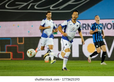 Bergamo, Italy. 8 July 2020. Italian Serie A Soccer Championship. Atalanta VS Sampdoria 2-0. Maya Yoshida, Japan, Sampdoria.