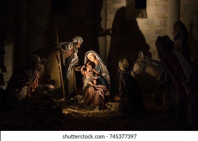 Christmas Crib Images Stock Photos Vectors Shutterstock