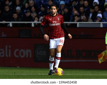 BERGAMO, ITALY - December 22, 2019: 
Ricardo Rodriguez In Action During The Serie A 2019/2020 ATALANTA V MILAN At Gewiss Stadium. 