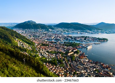 Bergen City In Norway