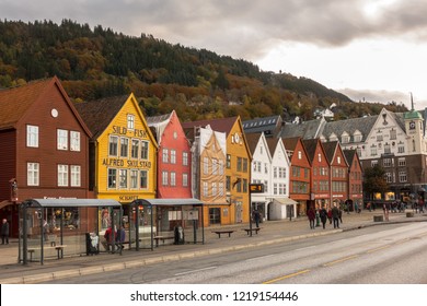 Bergen Norway Oct 22 2017 Iconic Stock Photo 1219154446 | Shutterstock