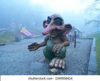 Bergennorway December 272018 Troll Statue Park Stock Photo 1349858414 ...