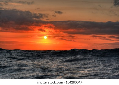 Bering Sea Sunset