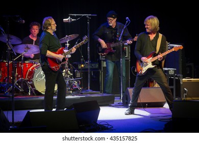 Berkeley, CA/USA - 6/2/2016 : The Rides (L-R) Chris Layton , Stephen Stills  , Kevin McCormick And Kenny Wayne Shepherd Perform In Berkeley, CA At The UC Theatre. 